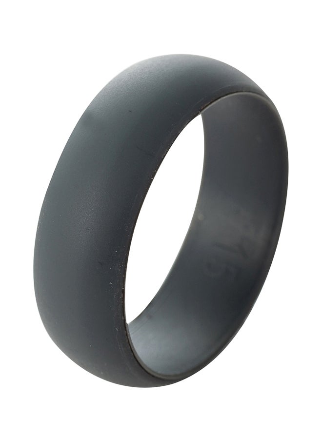 Creative Polished Hypoallergenic Crossfit Silicone Rubber Ring - Image 2