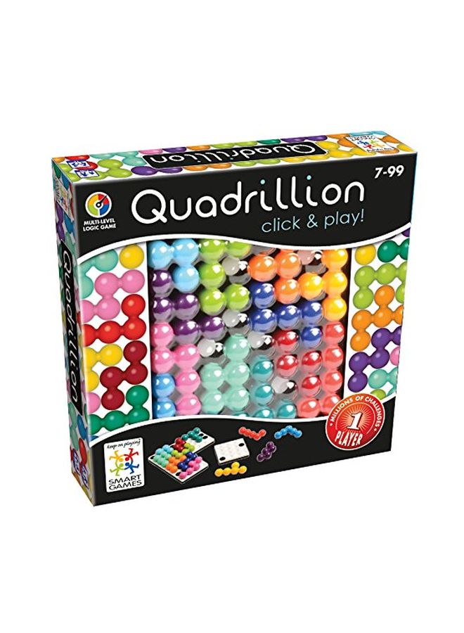 SmartGames - Quadrillion Click And Play Logic Game SG 540 - Image 1