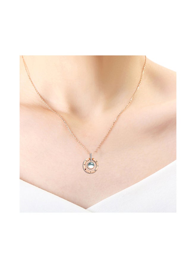 Sterling Silver Heart-Shaped Pendant Necklace  - Image 2
