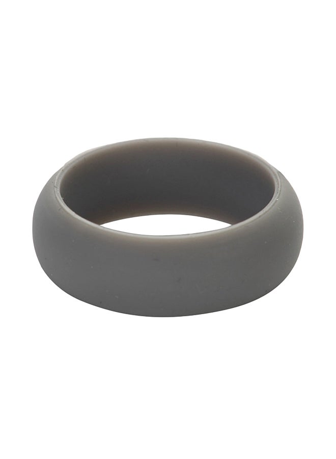Creative Polished Hypoallergenic Crossfit Silicone Rubber Ring