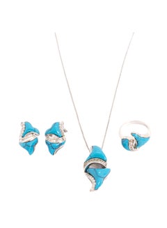 3-Piece Pure 925 Sterling Jewellery Set