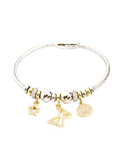Pure 925 Sterling Silver Trendy Design Bangle