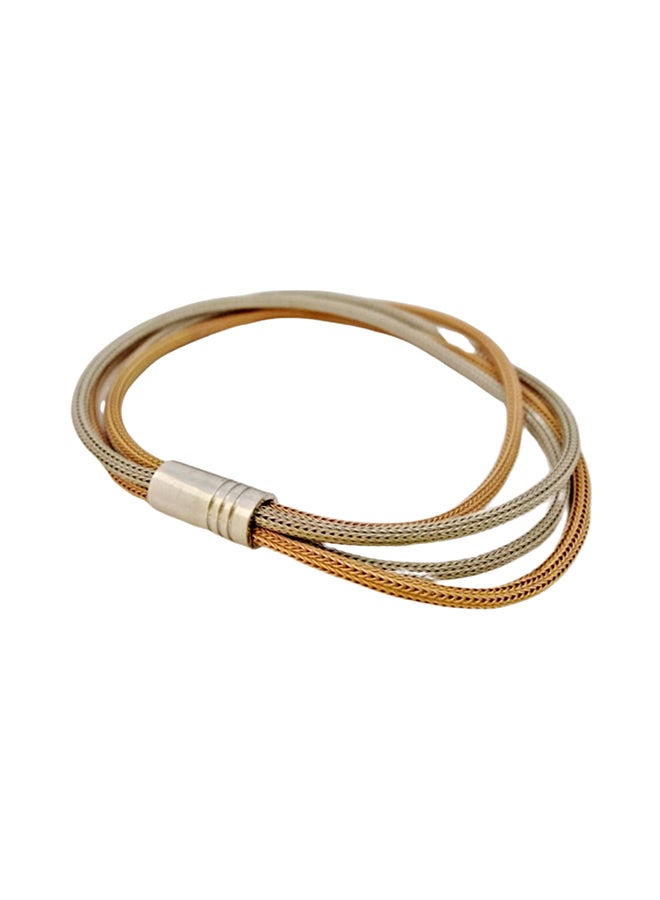 Faris Silver - Pure 925 Sterling Silver Creative Design Bracelet - Image 1