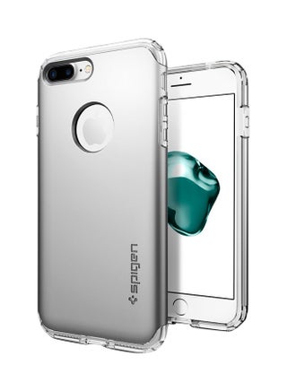 Combination Hybrid Armor Cover Case For iPhone 8 Plus/iPhone 7 Plus Satin Silver - v1579091782/N11083448A_1