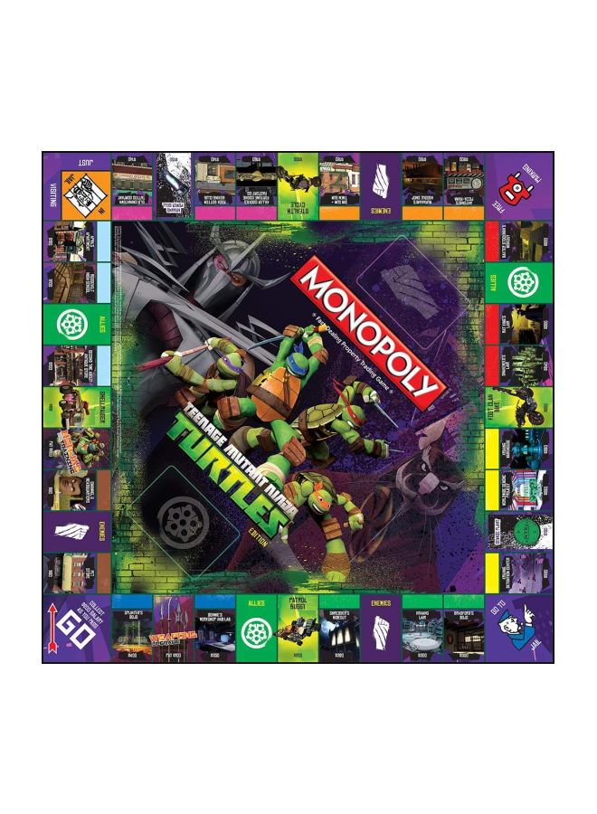 USAopoly Teenage Mutant Ninja Turtles Board Game MN096-345  - Image 3