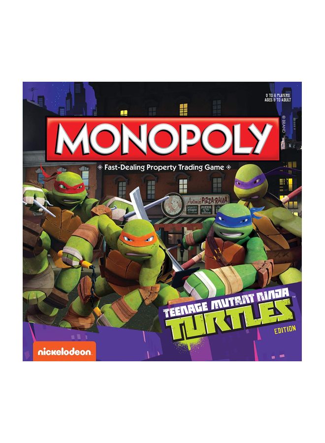 USAopoly Teenage Mutant Ninja Turtles Board Game MN096-345  - Image 4