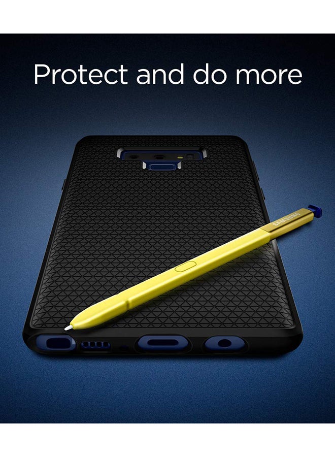 Spigen - Liquid Air Protective Case Cover For Samsung Galaxy Note9 Matte Black - Image 1