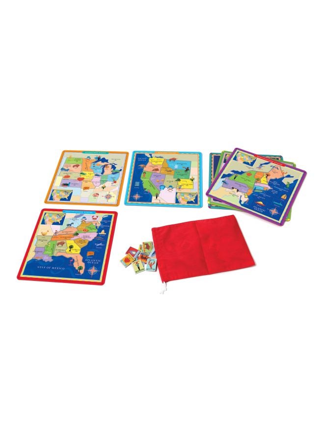 eeboo United States Bingo Board Game - Image 1