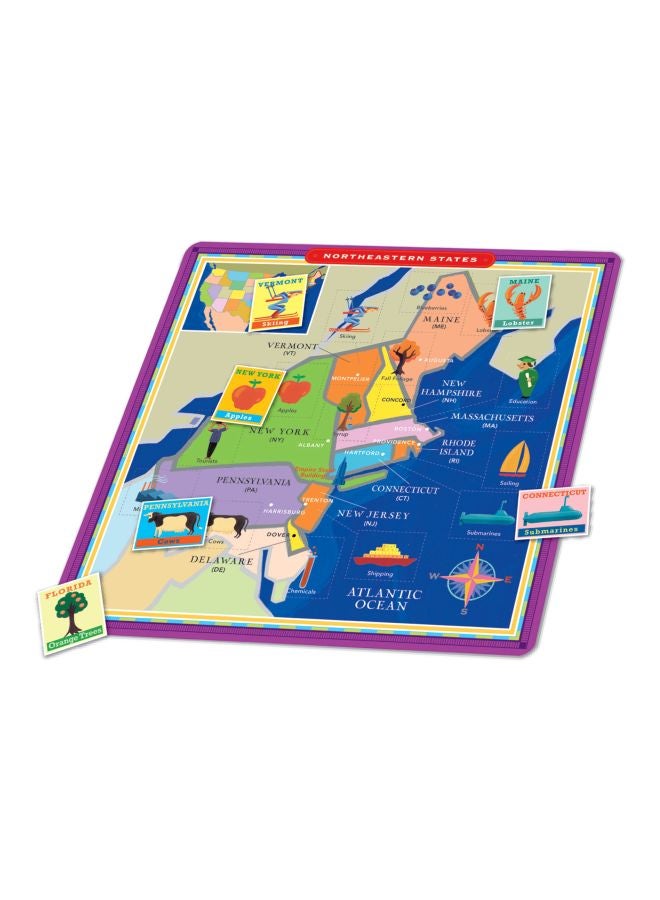 eeboo United States Bingo Board Game - Image 4
