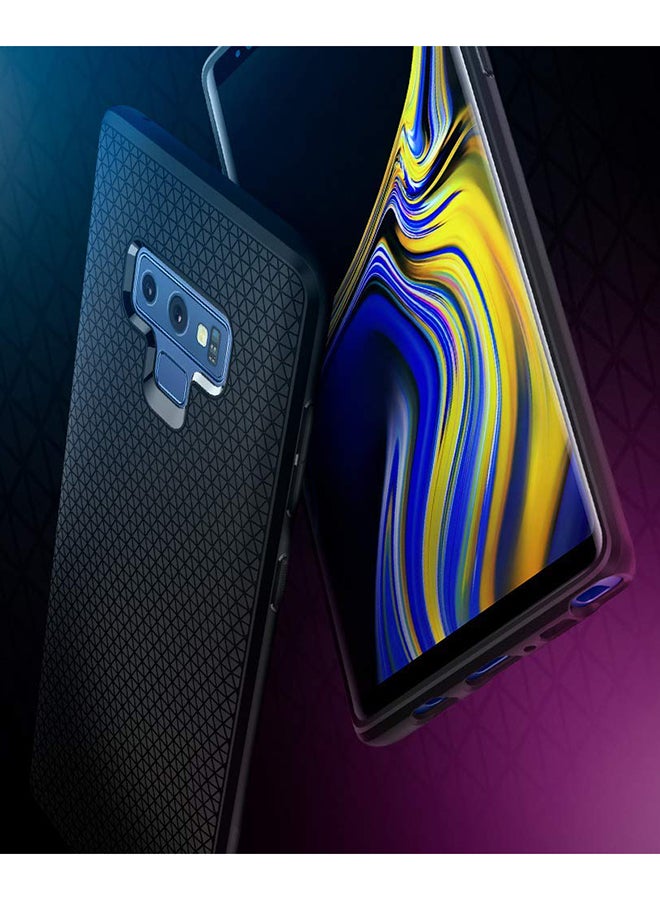 Spigen - Liquid Air Protective Case Cover For Samsung Galaxy Note9 Matte Black - Image 1