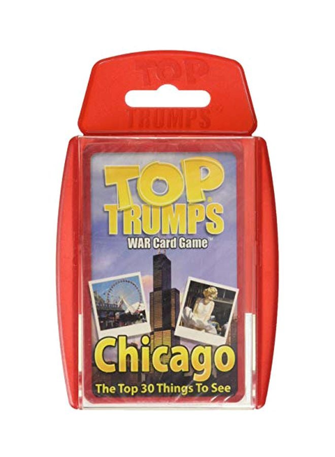 Top Trumps - Chicago Card Game 834 - Image 1