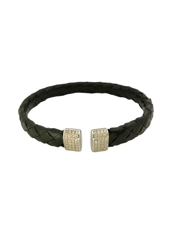 Faris Silver - Pure 925 Sterling Silver Ladylike Top Fashion Bracelet - Image 1