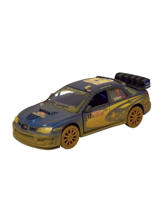Kinsmart Dirty Subaru Impreza WRC Die-Cast Vehicle 