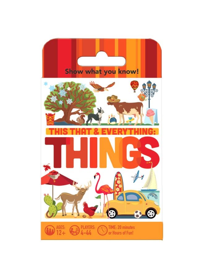 آوتسيت ميديا لعبة البطاقات This That And Everything - Image 1