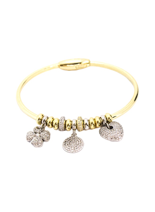 Faris Silver - Pure 925 Sterling Silver Stylish Bangle - Image 1