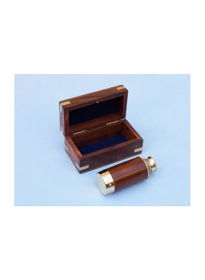 Wood Spyglass Telescope With Rosewood Box FT-0242 7inch - v1579094353/N33524505A_4