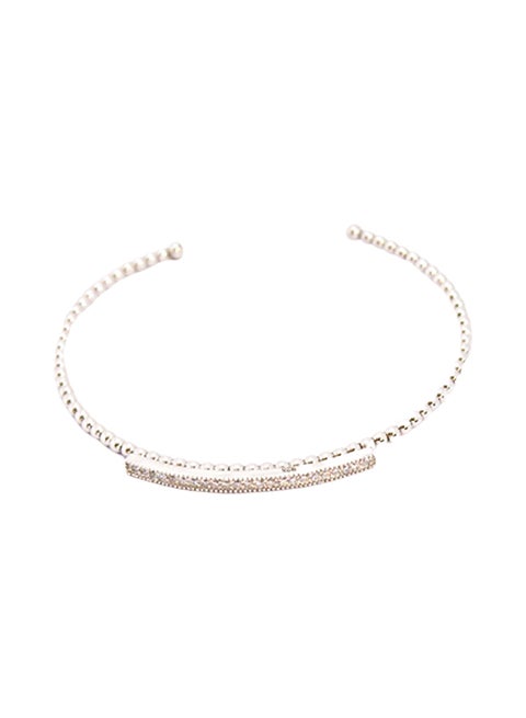 Pure 925 Sterling Silver Top Fashion Bangle