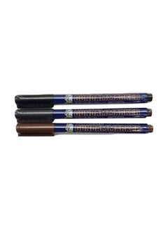 3-Piece Gundam Marker Set Black/Grey/Brown