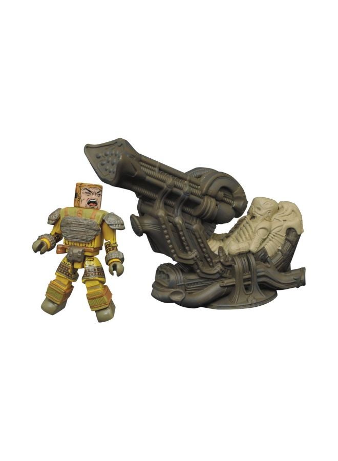 دياموند سيليكت تويز - طقم مجسمات صغيرة فاخرة لقصة "Space Jockey" طراز OCT162586 4بوصة - Image 1