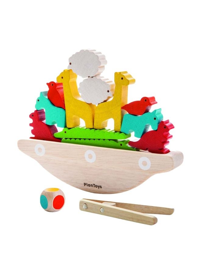 PlanToys Balancing Boat Stacking Game 513600  - Image 1