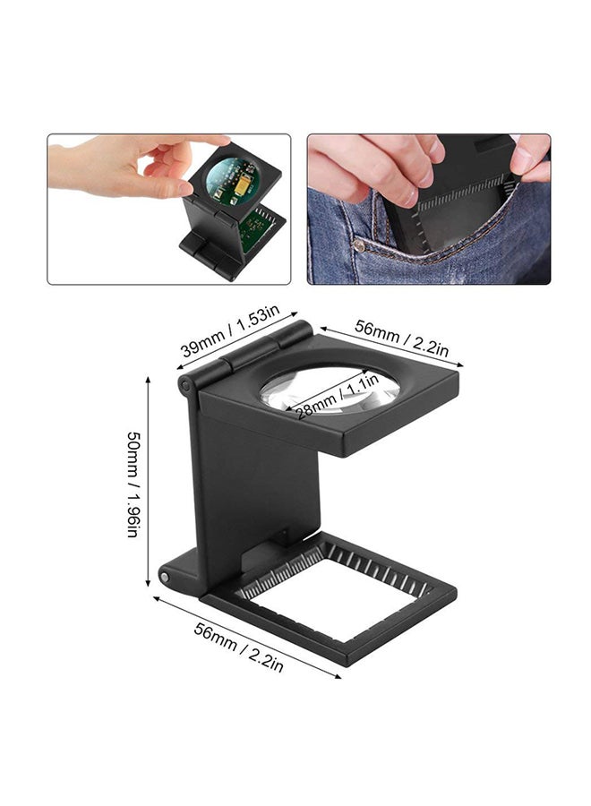 YOSOO - Magnifying Glass With Scale For Textile Optical Jewelry Tool - Image 1