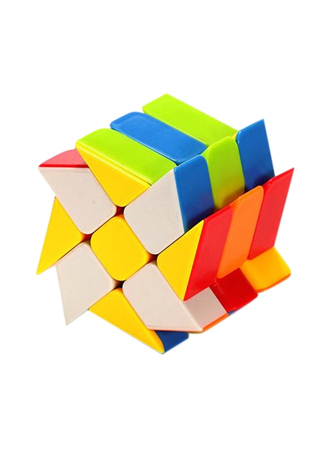 CuberSpeed 3x3 Windmill Stickerless Bright Magic Cube - Image 1
