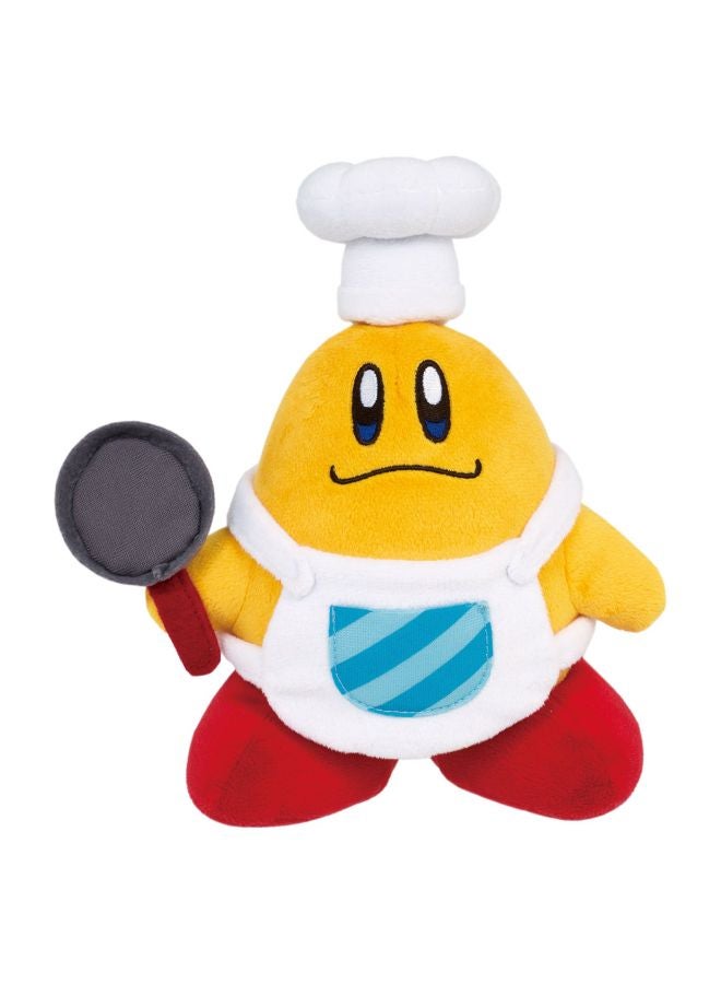 Sanei Kirby Adventure Series Chef Kawasaki Stuffed Animal Toy KP06  - Image 1