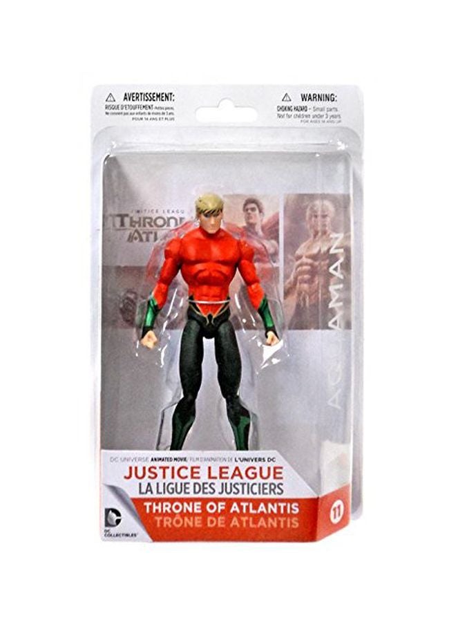 DC Collectibles - Justice League Throne Of Atlantis Aquaman Action Figure 6.75inch - Image 1