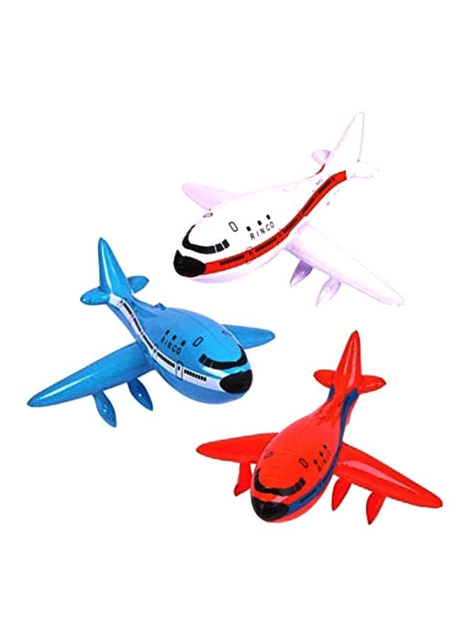 رين مجموعة طائرات قابلة للنفخ مكونة من 3 قطع 24بوصة