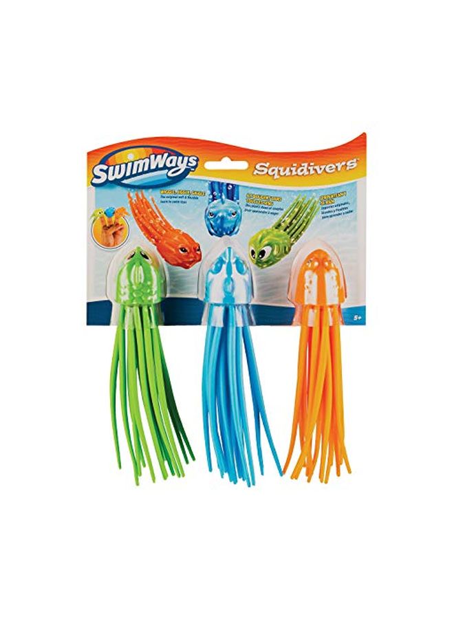 SwimWays Pack Of 3 SquiDivers 12059  - Image 2