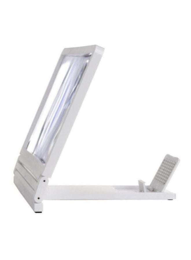 F2 Foldable 3D Screen Magnifier White  - Image 1