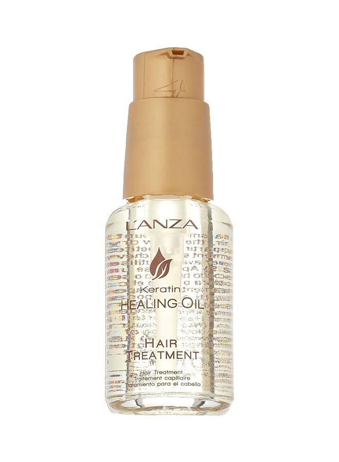 لانزا معالج شعر بزيت الكيراتين العلاجي - Image 1