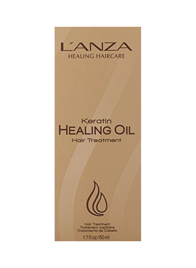 لانزا معالج شعر بزيت الكيراتين العلاجي - Image 3