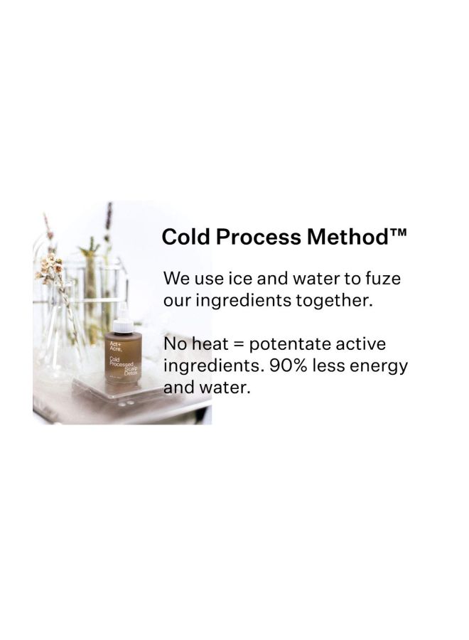 Act+Acre - Cold Processed Scalp Detox Clear 100ml - Image 1