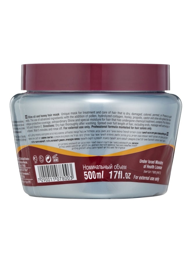 Mon Platin - Honey And Olive Oil Hair Mask 500grams - Image 1