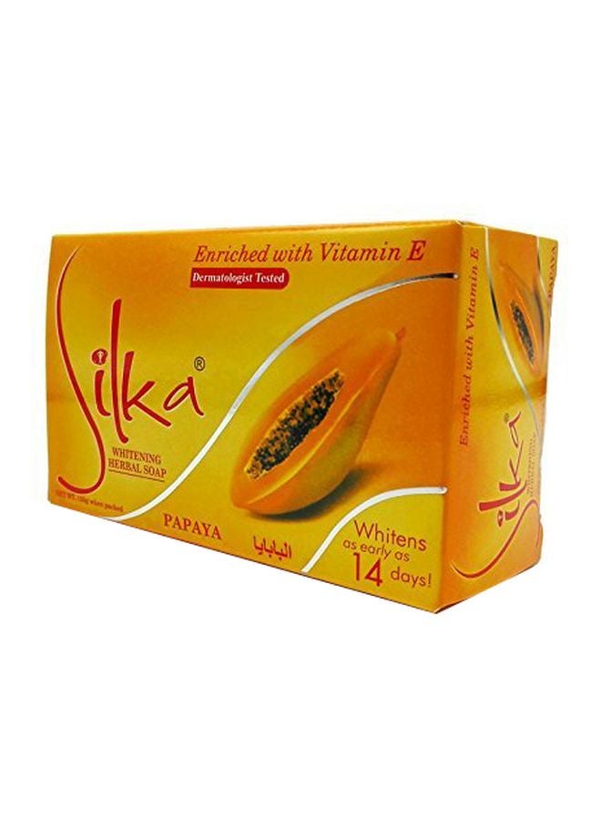 سيلكا صابون تفتيح البشرة بالبابايا 135جرام - Image 1