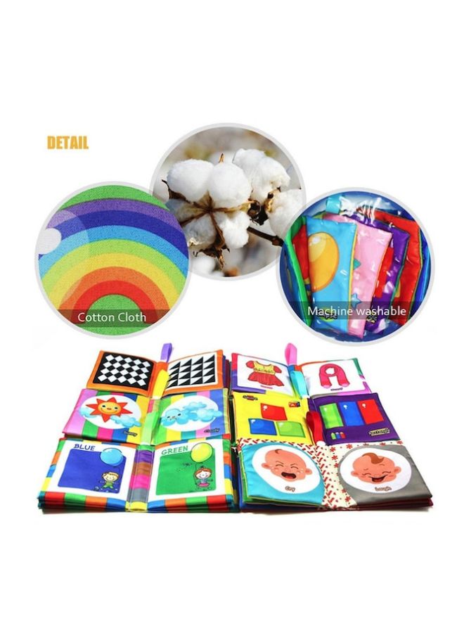 بيوينتي مجموعة كتب قماشية مصنوعة من نسيج غير سام للتعليم المبكر مكونة من 6 قطع طراز YPC1490 - Image 3