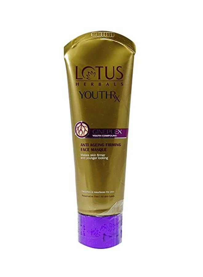 LOTUS HERBALS Youthrx Anti Ageing Firming Face Masque Cream 80grams  - Image 1