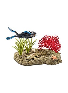 North America Coral Reef Diver Statue 42328