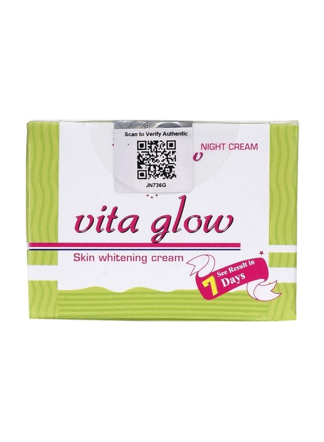 Vita Glow Skin Whitening Night Cream 30grams - Image 3