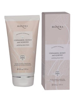 Mantra Cinnamon, Honey And Almond Polishing Mud Pack 200grams  - Image 1