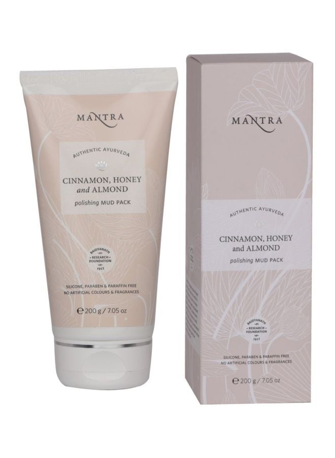 مانترا عبوة صلصال التلميع بالقرفة والعسل واللوز 200جرام - Image 1