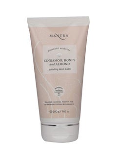 Mantra Cinnamon, Honey And Almond Polishing Mud Pack 200grams  - Image 2