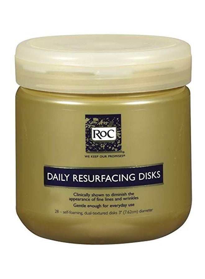 RoC 28-Piece Daily Resurfacing Facial Disks Removing Pads White - Image 1