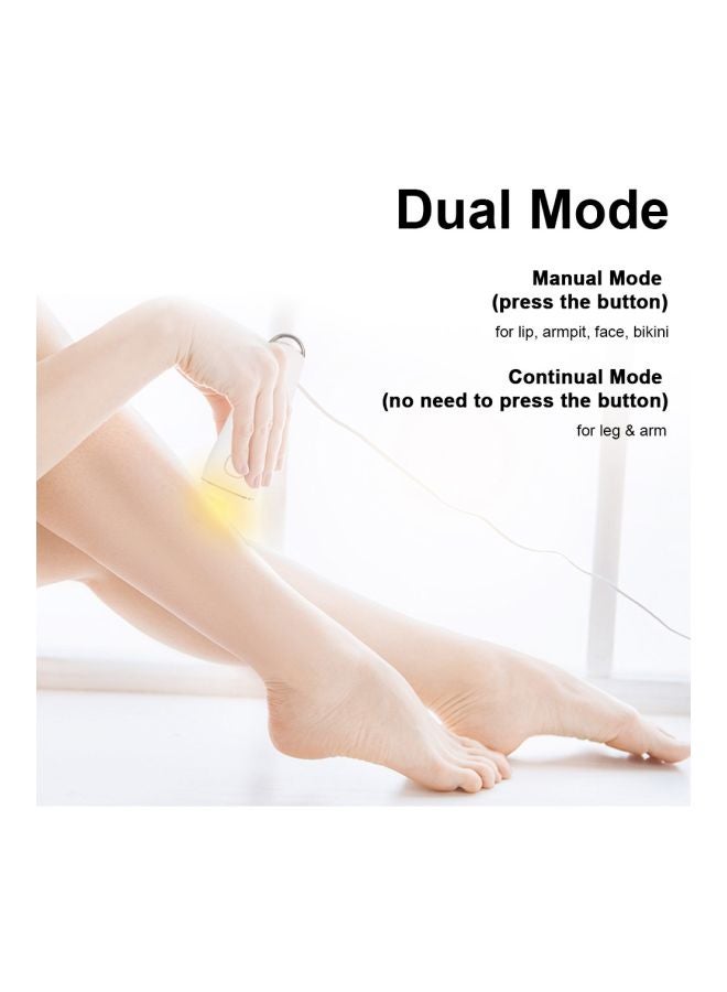 docooler 5-Level IPL Permanent Hair Removal System White/Black - Image 3