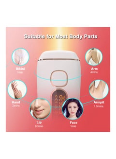 docooler 5-Level IPL Permanent Hair Removal System White/Black  - Image 4