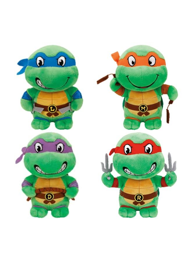Ty - 4-Piece Mutant Ninja Turtle Plush Toy - Image 1