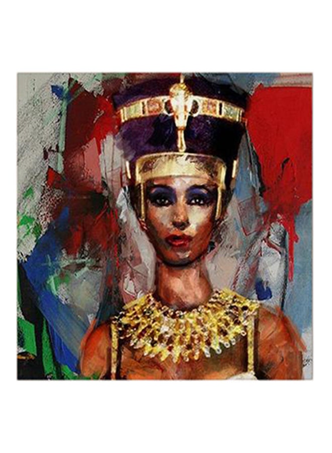 Atiq Nefertiti Abstract MDF Wall Art Multicolour - Image 1