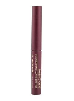 Miss Claire Long-Lasting Matte Lipstick 23 Sheer Pink  - Image 2