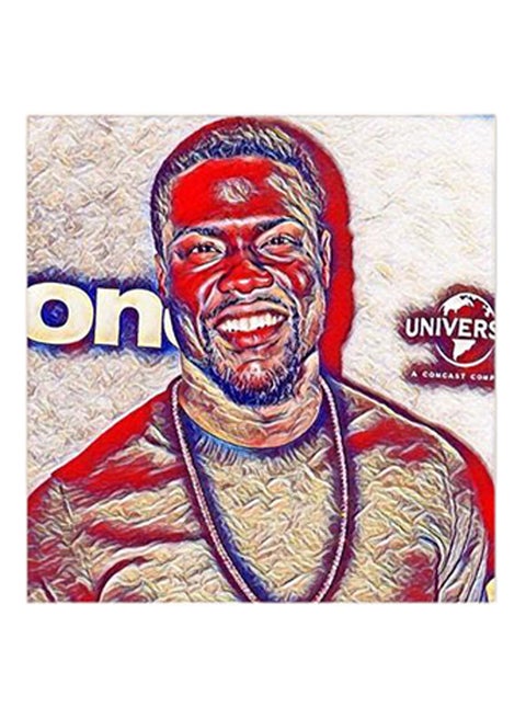 Kevin Hart MDF Wall Art Multicolour